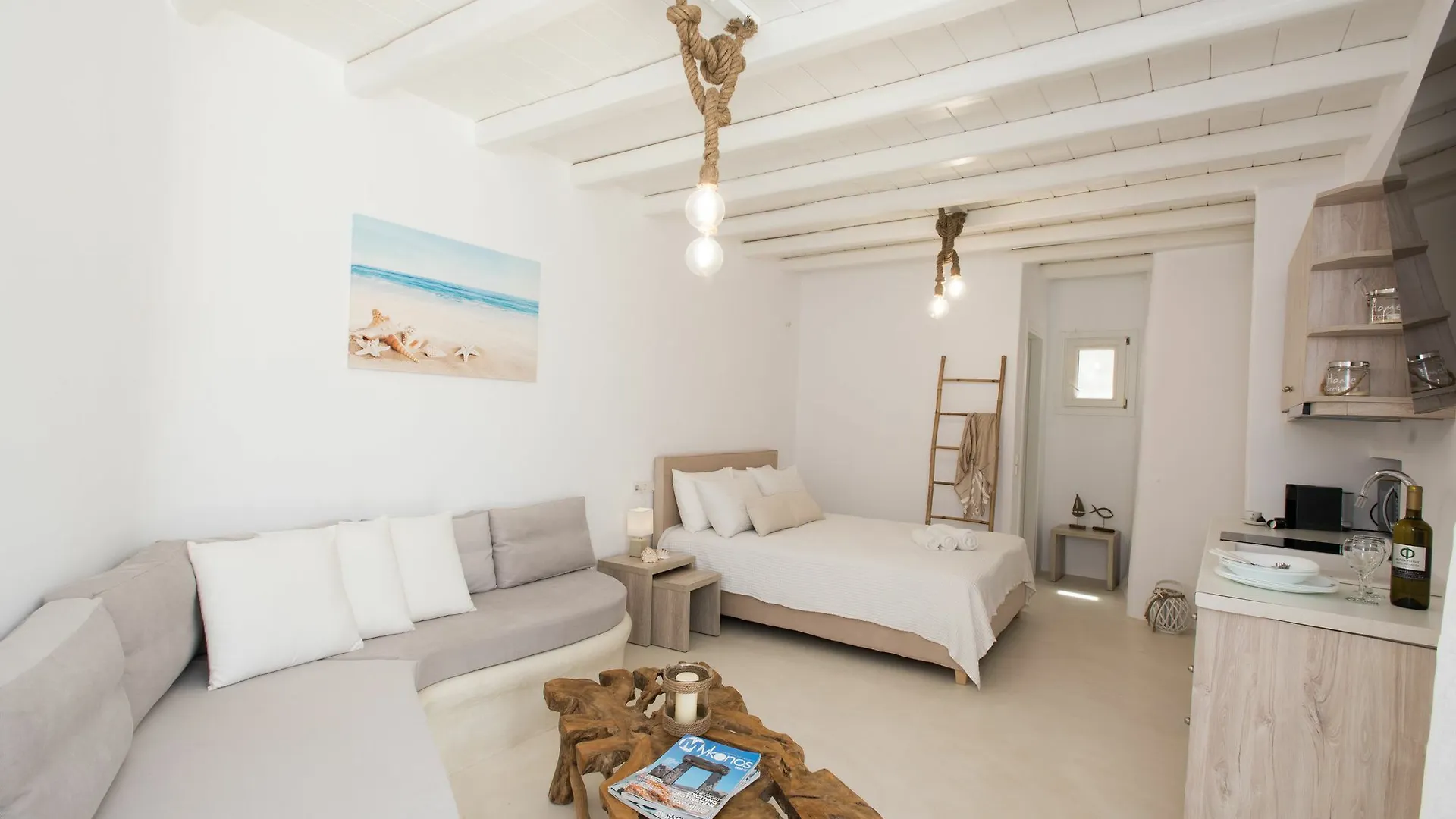 公寓 Argiro'S Gorgeous Studio In Cycladic Mykonos Town
